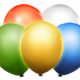 kolorowe balony z diodą led, balony led 30 cm