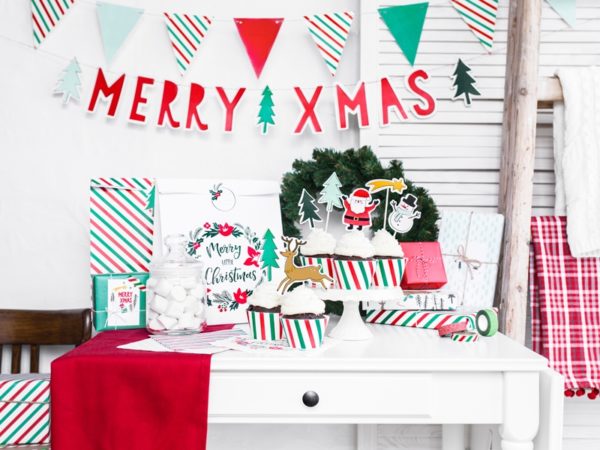 dekoracje bożonarodzeniowe, dekoracje świąteczne, dekoracj do ciastek, piernika, muffinek