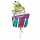 balon tort urodzinowy, balony urodzinowe, balony na imprezę urodzinową, dekoracje na imprezę urodzinową