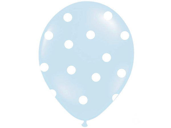 balony błękitne ze słonikiem, balony na Roczek, balony z helem dla malucha, Chrzciny, urodzinki