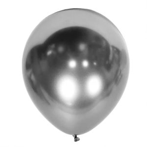 balon srebrny chromowany na 18stki, wesela, karnawał, dekoracje balonowe